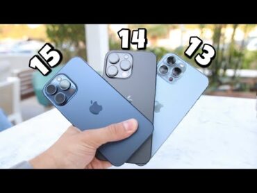 أفضل ايفون للشراء في 2024  iPhone 13 vs 14 vs 15 Pro Max