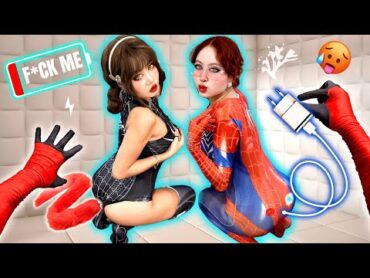 I plug naughty SpiderGirl’s Sister Butt😝(Romantic Love Story by Spiderman ParkourPOV in Real Life)