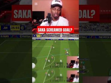 SAKA SCREAMER? efootball efootball2025 saka arsenal pes efootball25 efootballmobile gameplay