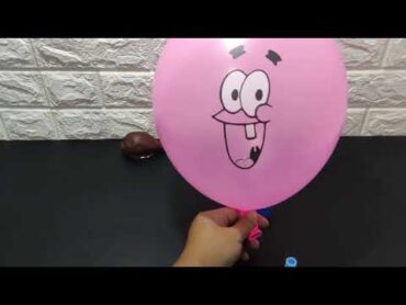 Blowing Up Lots of Balloons SpongeBob ASMR Relaxing