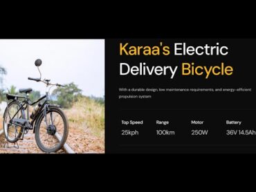 KARAA The Ugandan Electric Bicycle