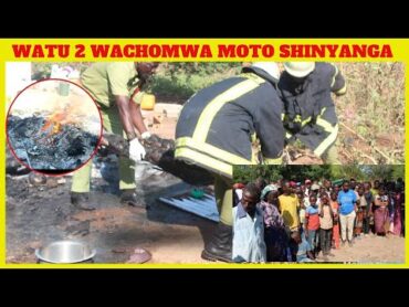 INASIKITISHA:WATU 2 WANAOSADIKIKA NI WEZI WACHOMWA MOTO KIJIJI CHA IWELYANGULA NA KIZUMBI SHINYANGA