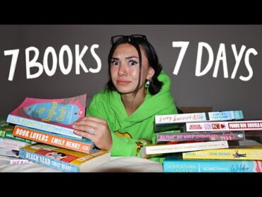 I read 7 romance books in 7 days...