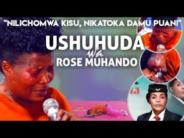 USHUHUDA WA ROSE MUHANDO UTAKUTOA MACHOZI, FREEMASON  MADAWA YA KULEVYA  KUTENGWA