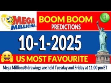 10/1/2025 US Mega Million&39;s Lottery I US Mega Millions Prediction I Win US Mega Millions Lotto