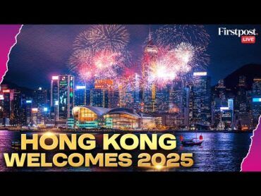 Hong Kong New Year 2025 LIVE: New Year Eve&39;s Countdown, Fireworks at Disneyland, Victoria Harbour