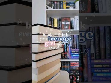 books every teenage girl should read 💫🫶 booktube bookrecommendations