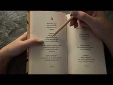 ASMR  Super Relaxing Book Reading 2024 Facts  Clicky Whispers