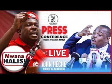 🔴LIVE: JOHN HECHE ANAFUNGUKA MAZITO MUDA HUU/AJITOSA KUMVAA WENJE UCHAGUZI CHADEMA