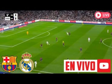 REAL MADRID VS BARCELONA EN VIVO ⚽ FINAL  SUPERCOPA  REY DEPORTIVO