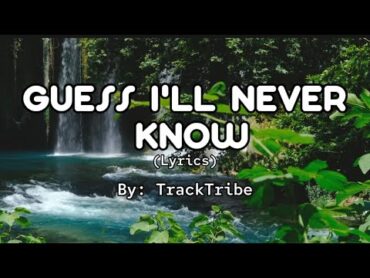 TrackTribeGuess I’ll Never Know (lyrics) jlyricq