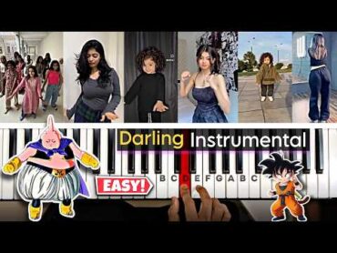 AFROBEAT INSTRUMENTAL  DARLING EASY PIANO TUTORIAL