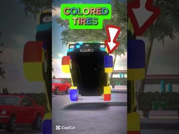 How To Make COLORED TIRES In Car Parking Multiplayer? 🧑‍🎨👇 Tutorial carparking