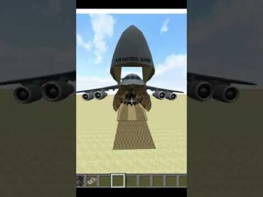 C5A GALAXY  Airdrop Tanks and Helicopter in MCHELI shorts