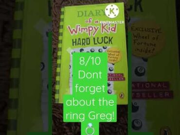 Rating ALL the Diary of a Wimpy kid books...... shorts viral wimpykid