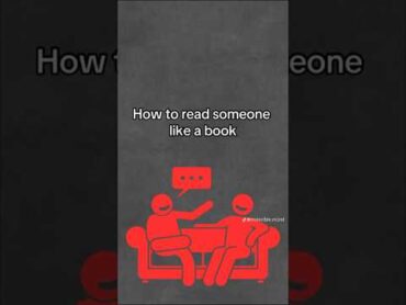 How to read someone like a book