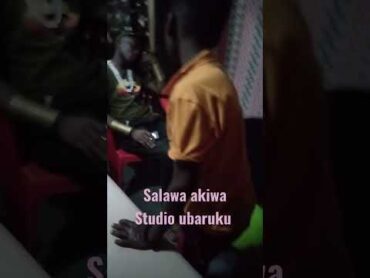 Salawa Nyangumi akiwa kwenye studio mbasha ubaruku