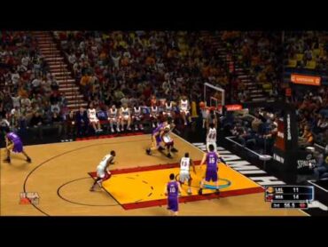 NBA 2K14  Los Angeles Lakers vs Miami Heat Gameplay [HD]