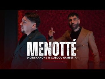 Abdou Gambetta X Didine Canon 16  menotté (Official Music Video) /كليب مينوتي