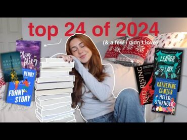 my top 24 books of 2024 📚❤️ (& a few i didn&39;t love)  bookmas day 8