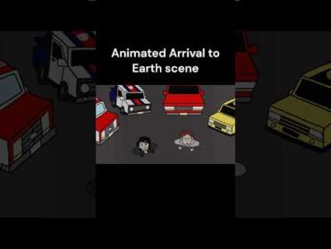 Animated Arrival To Earth Clip  Short transformers