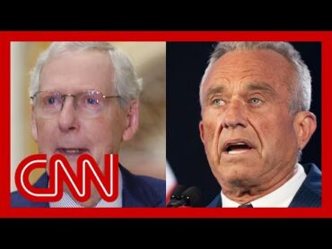 Mitch McConnell explains why he voted against RFK Jr.&39;s nomination