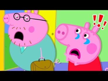 When Dad&39;s Away Song 💼 Daddy Pig Please Don&39;t Go ✋ Peppa Pig Nursery Rhymes and Kids Songs