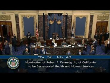 US Senate confirms RFK Jr as health secretary  AFP