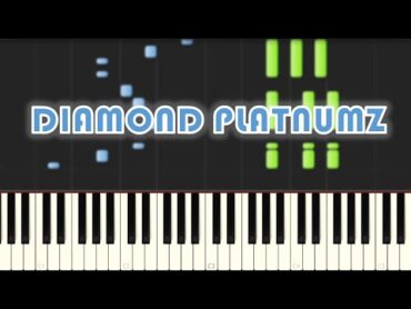 Tanasha X Diamond Platnumz  Gere  EASY PIANO TUTORIAL by Synthly