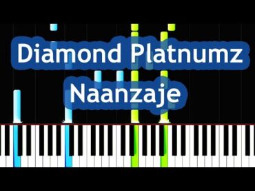 Diamond Platnumz  Naanzaje Piano Tutorial