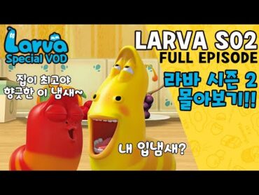 [HOT CLIP] Larva Season 2 FULL VOD I Special Episodes I 라바 시즌 2 에피소드 모음집 I TUBAn Friends Cartoon