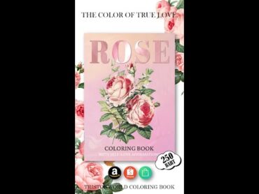 Rose Coloring Book 🌹