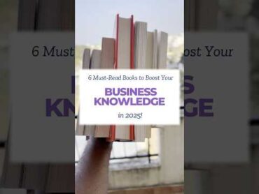 6 Best Business Books to Enhance Your Business in 2025!  businessphilosopher businesseducation