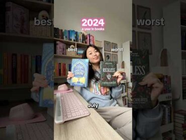 the best and worst books of 2024 📚 (and yes, that book did deserve a toss 😂) books 2024books