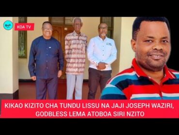 GODBLESS LEMA AVUJISHA SIRI NZITO YA KIKAO CHA TUNDU LISSU, AMANI NA JAJI JOSEPH WARIOBA , UCHAGUZI