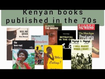 Kenyan Books published in the 70s Meja Mwangi&39;s Rising Catchy titles ✨