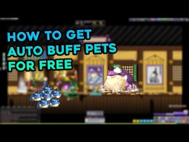 How To Get Farmable Auto Buff Pets (Ninja Castle Guide)  MapleStory