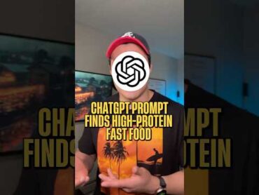 How to Find the Best HighProtein Meals at ANY Restaurant (ChatGPT Hack!)