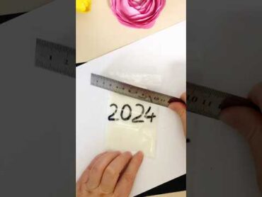 Wow!The Magic Bag ✨2024 ➡️2025!✨ art diy magic cute papercraft crafts shorts newyear 2025