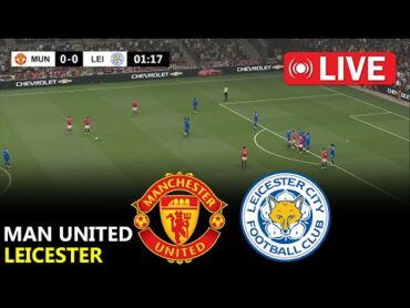 🔴LIVE : Manchester United vs Leicester City  Emirates Fa Cup 2025  Full Match Streaming