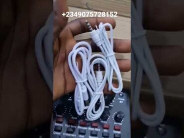 V8 professional Live Sound Card – Affordable solution for Live Streaming Audio call 📞 +2349075728152