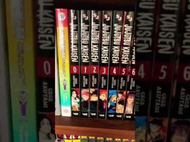 All of Jujutsu Kaisen volume spines! (As of May 2022) jjk jujutsukaisen manga shorts