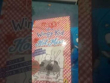 I just got a new wimpy kid book!!!