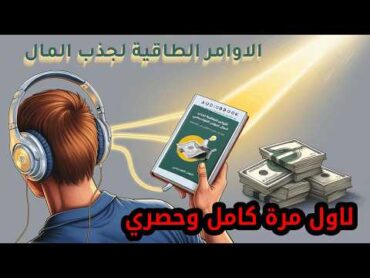 الاوامر الطاقية للثراء كتاب نيوتن الكونديسي كامل مسموع اجذب المال بسرعة