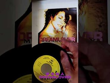 vinyl record unboxing: Mariah Carey  Dreamlover 7" Single LP 1993年