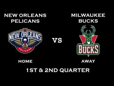 NBA 2K14 (Gameplay): New Orleans Pelicans vs. Milwaukee Bucks (1st & 2nd Quarter)