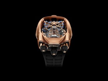 BUGATTI CHIRON Tourbillon by Jacob&Co: a celebration of the 16cylinder engine