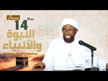 sheikh Amin Ibro  Seenaa Nabiyyootaa (النبوة والأنبياء) Nabi Muhammad ﷺ D14