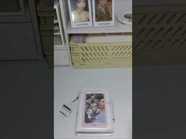 new collect book + organizing kpop photocards txt photocard collection