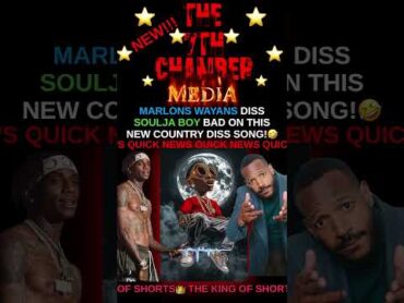 MARLONS WAYANS DISS SOULJA BOY BAD ON THIS NEW COUNTRY DISS SONG!